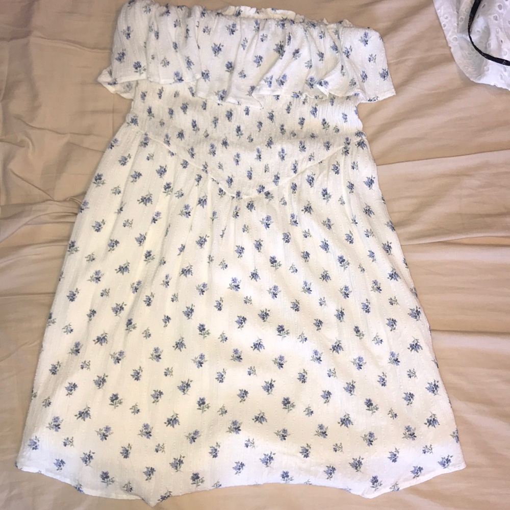 White flower Dress